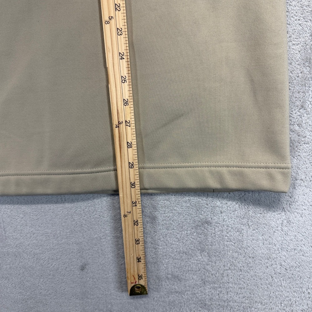 adidas Men's Sleeveless Vest in Tan with Black Trim - Picture 10 of 12